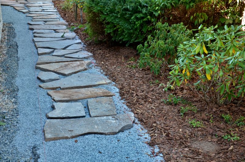 Travertine Pathway
